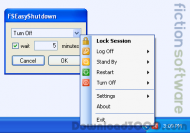 FictionSoftware EasyShutDown screenshot